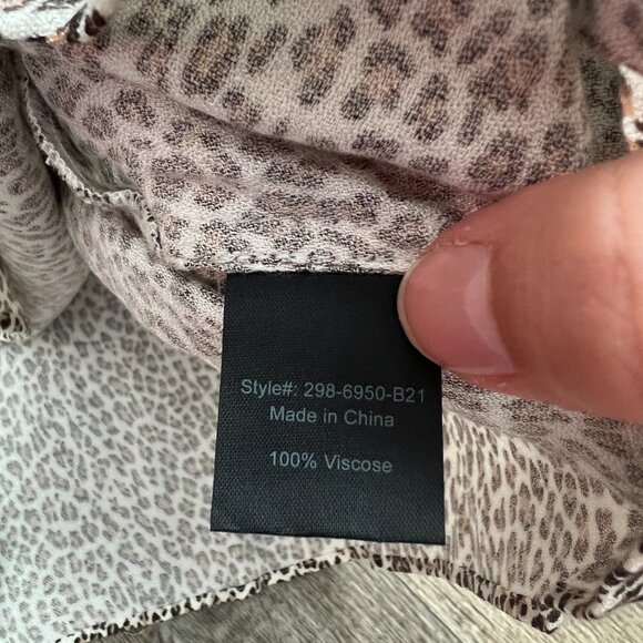 New JENNI KAYNE Leopard Cami size Small - Picture 11 of 13